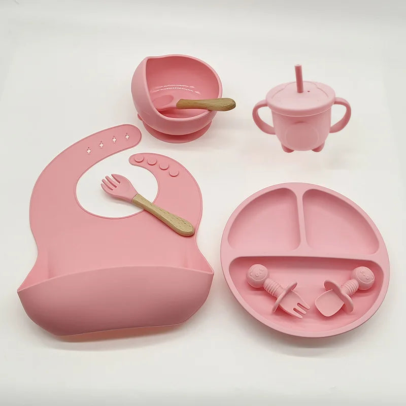Silicone étkészlet babák számára - TinyBites