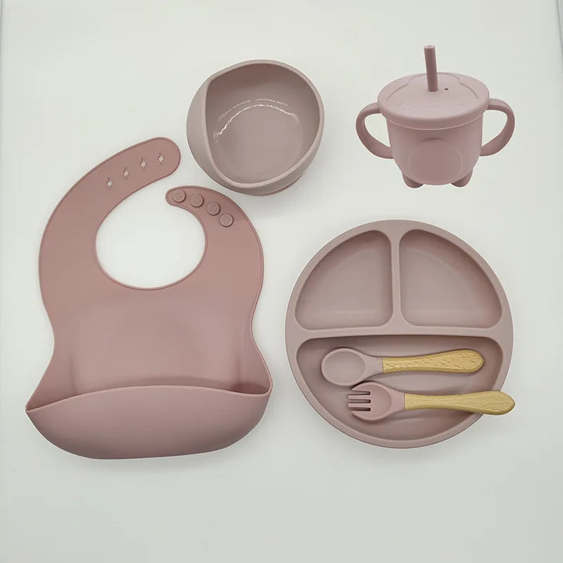 Silicone étkészlet babák számára - TinyBites