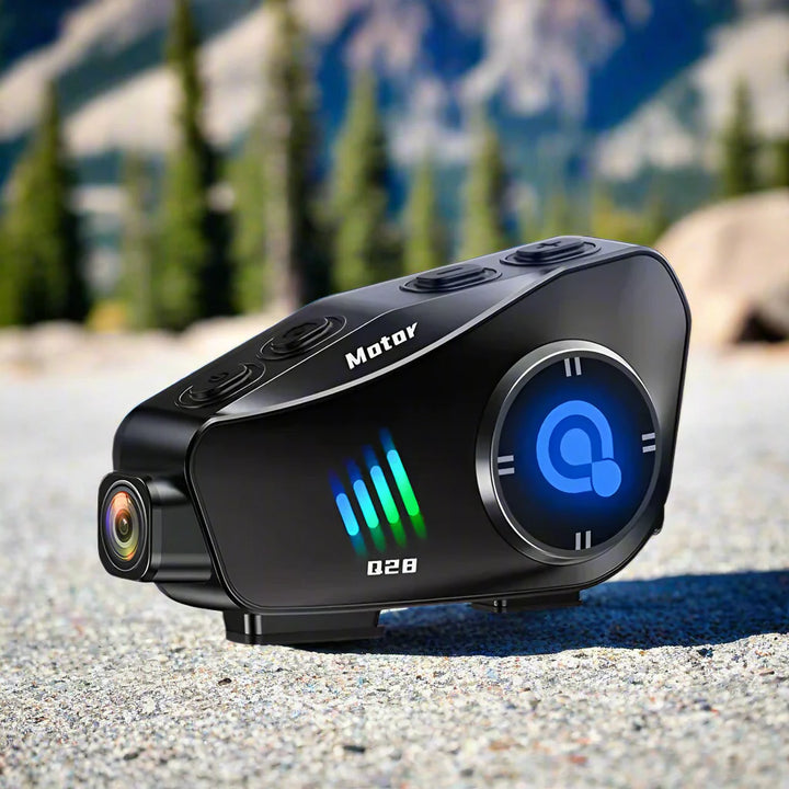 Bluetooth Motorcycle Helmet Camera 1080P HD Vízálló – ApexRide