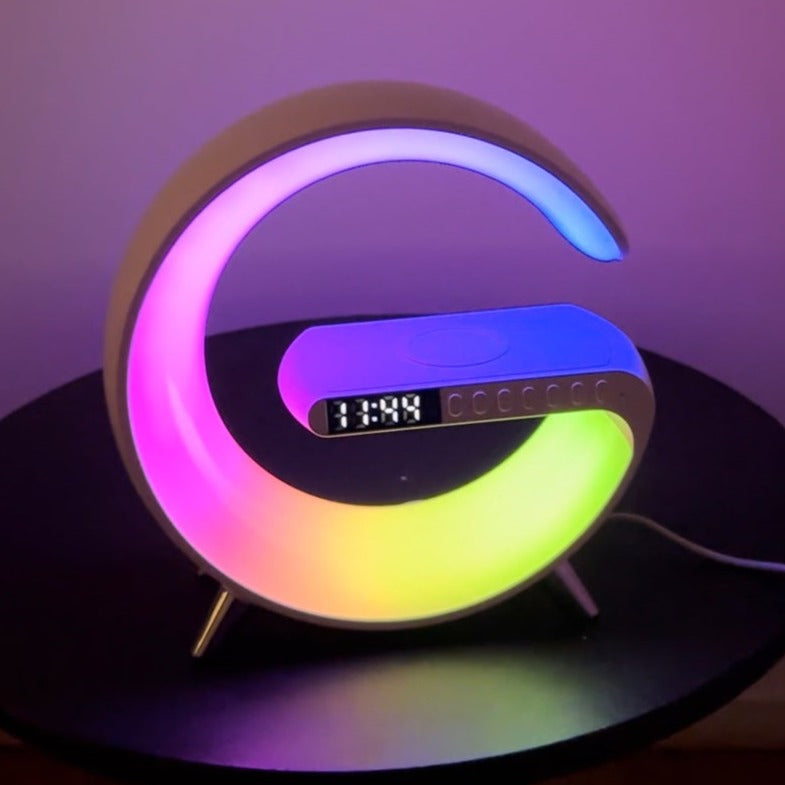 Vezeték nélküli töltőállomás hangszóróval - ChargeGlow
