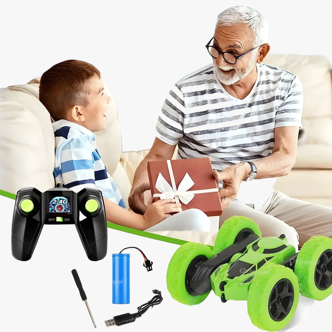 RC mutatványautó flip-funkcióval és terepalkalmassággal – FlipRacer X