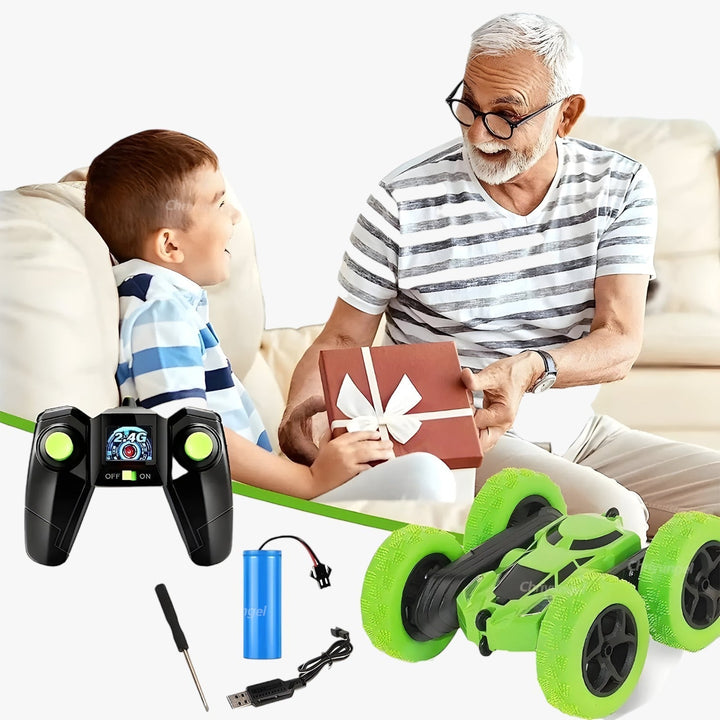 RC mutatványautó flip-funkcióval és terepalkalmassággal – FlipRacer X