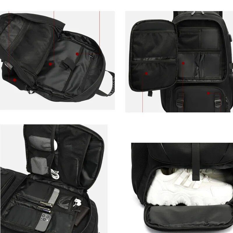 USB-portos hátizsák nagy kapacitással (50-80L) - UrbanTrail