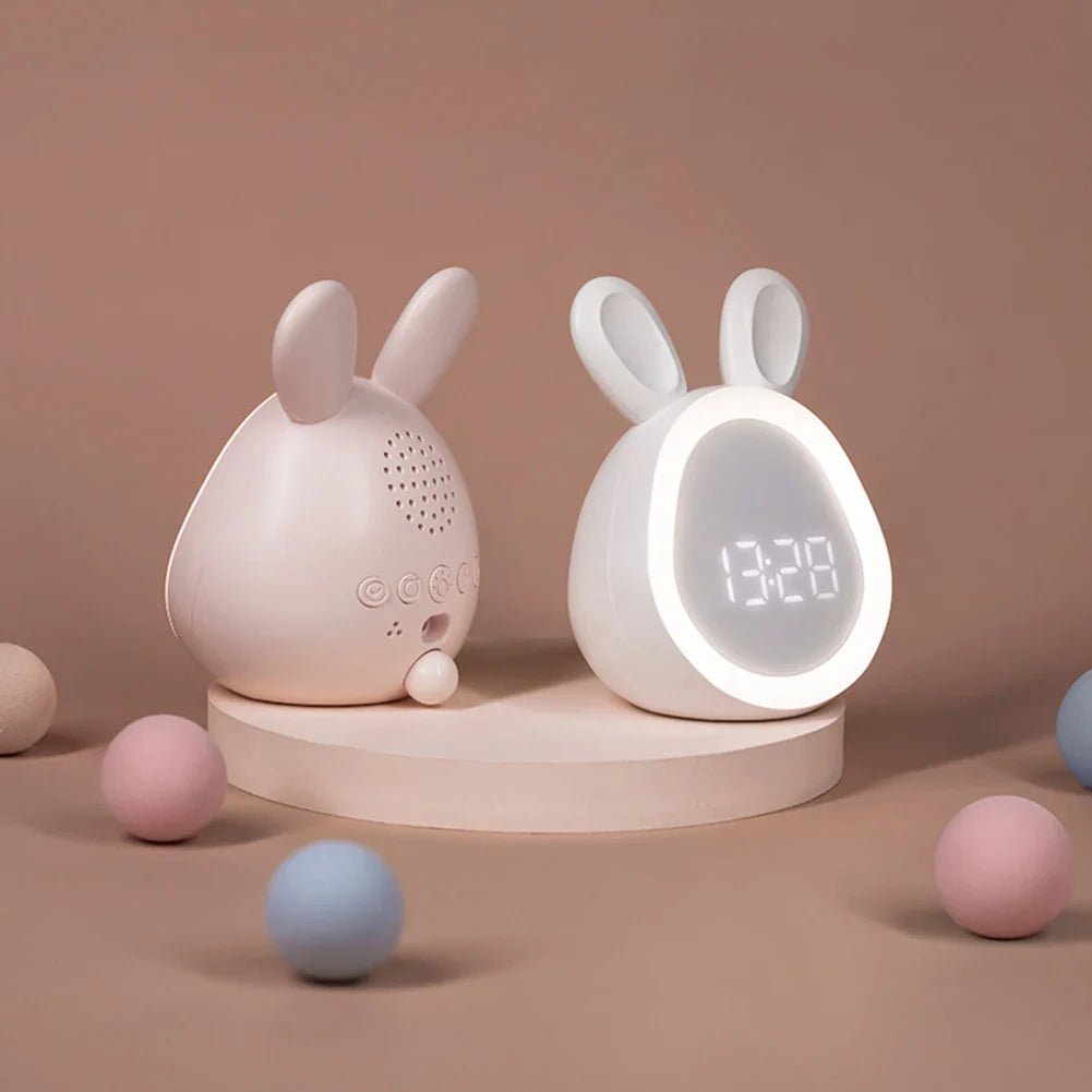 Nyusziformájú gyerekébresztő LED éjjeli fény - BunniGlow