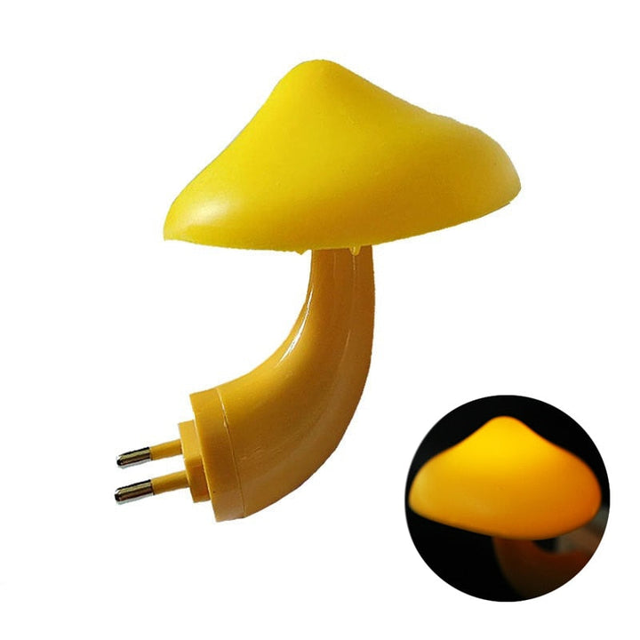 Dugasztható éjjeli fény gombacsalád formájában – GlowShroom