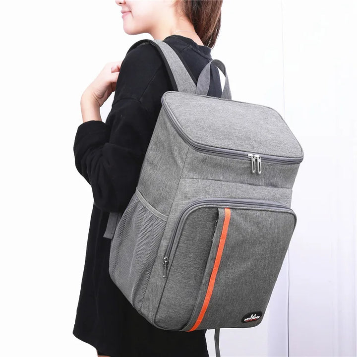 Hőszigetelő Uzsonnás Táska Vízálló Oxford Hordozható Hűtő Háti Táska – ChillPack