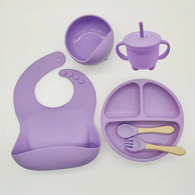 Silicone étkészlet babák számára - TinyBites