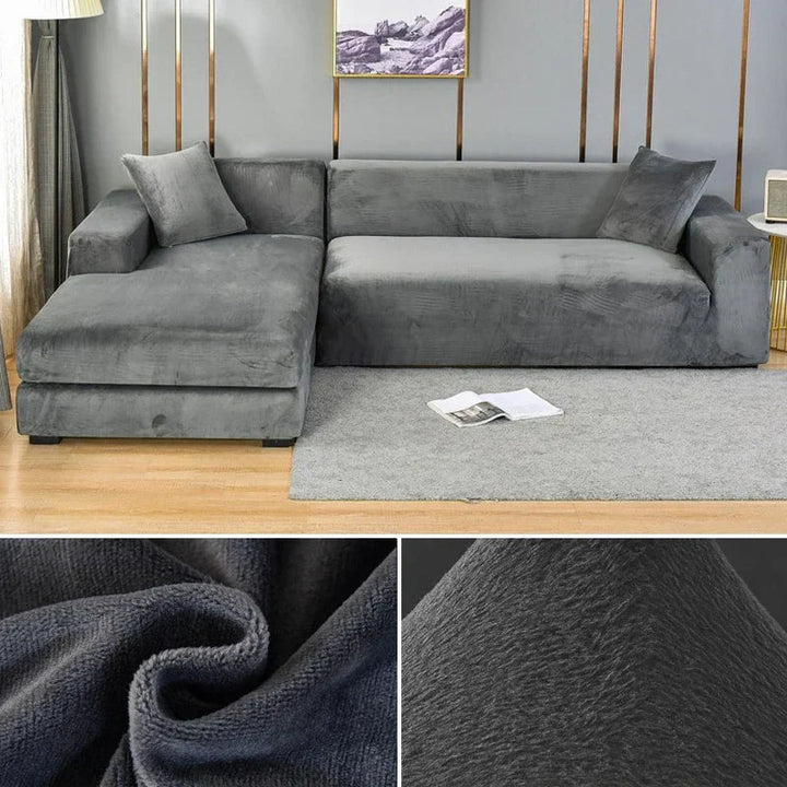AA_Bad Conversion-Stretch Fluwelen Kanapéhuzat Luxus Kivitelben – Sofina