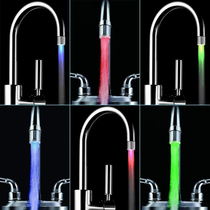 Színes Vízcsap LED - AquaGlow