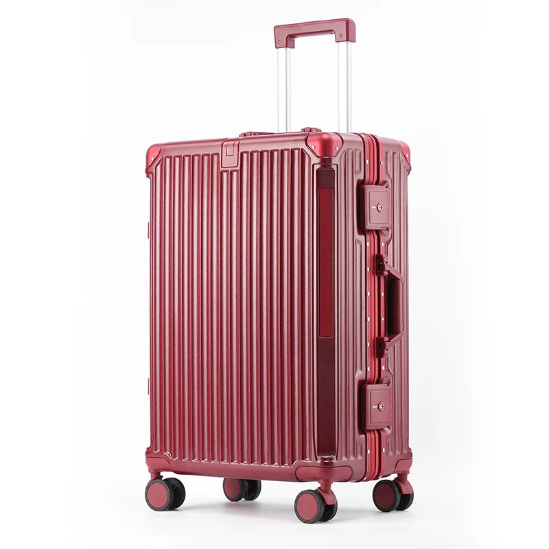 AA OUT OF STOCK Kemény héjú bőrönd alumínium kerettel – Tallinn
