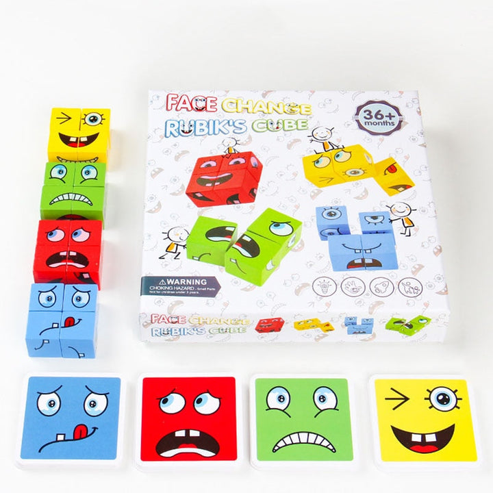 Interaktív arckifejezés-építő játék gyerekeknek – MimikMatch