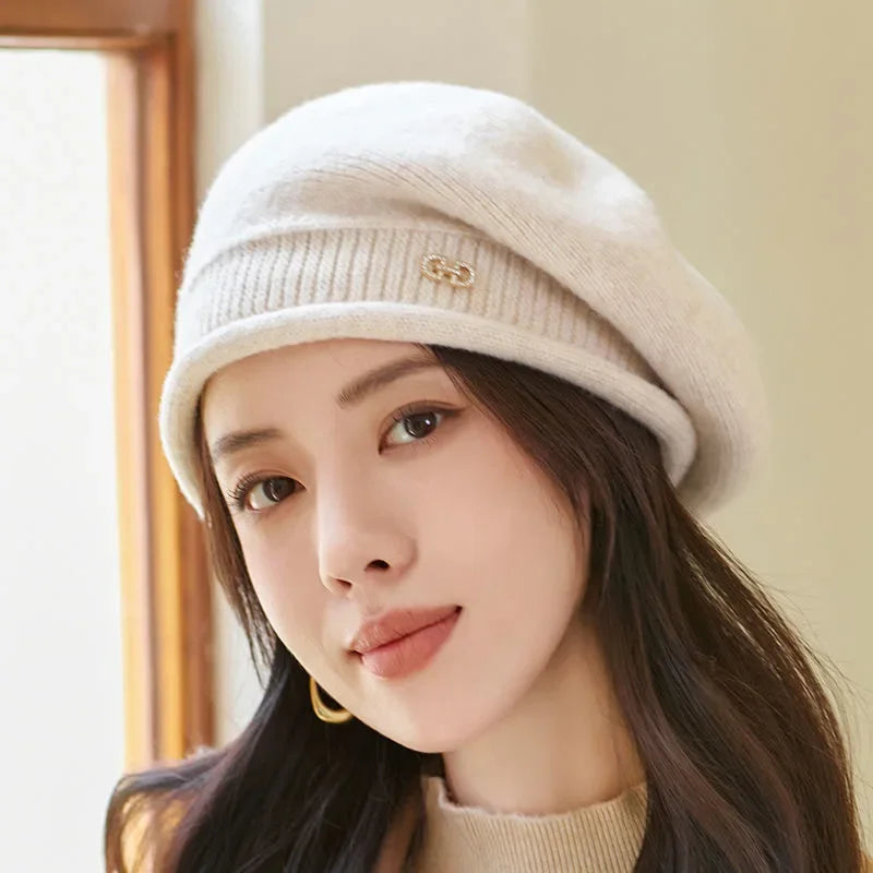 Casual Gyapjú Női Baret - Diana