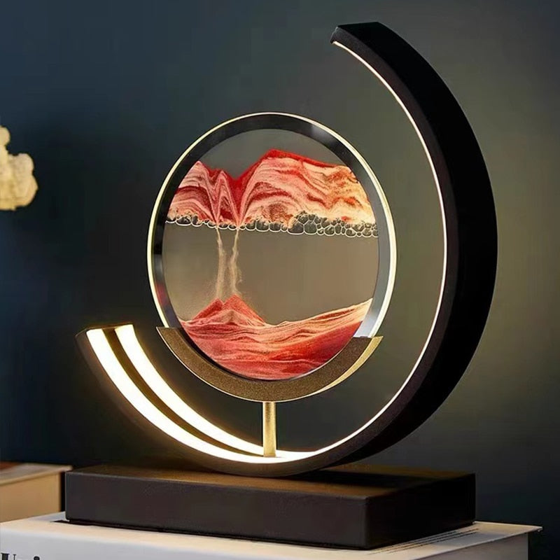 AA NOT AVAIALBLE 3D Homokkagyló Asztali Lámpa - Abyss