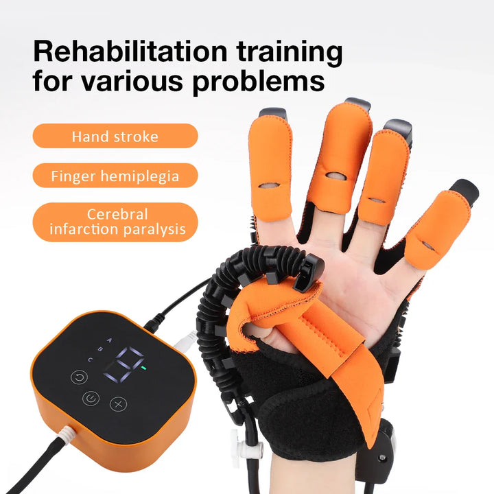 3 az 1-ben elektromos rehabilitációs kesztyű stroke utáni felépüléshez és kézterápiához – Soren