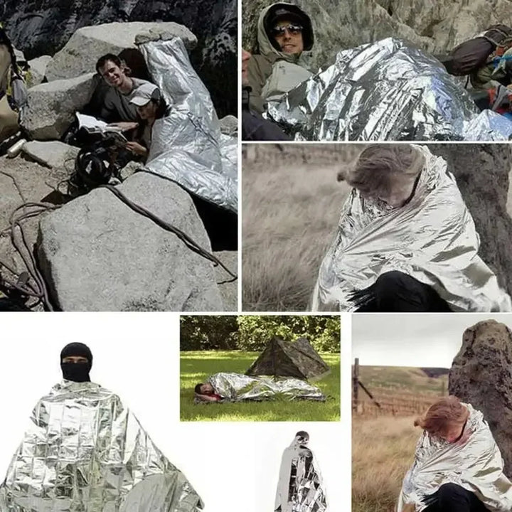 Multifunkciós Vészéjjél és Szigetelőtakarp - ThermaShield Poncsó