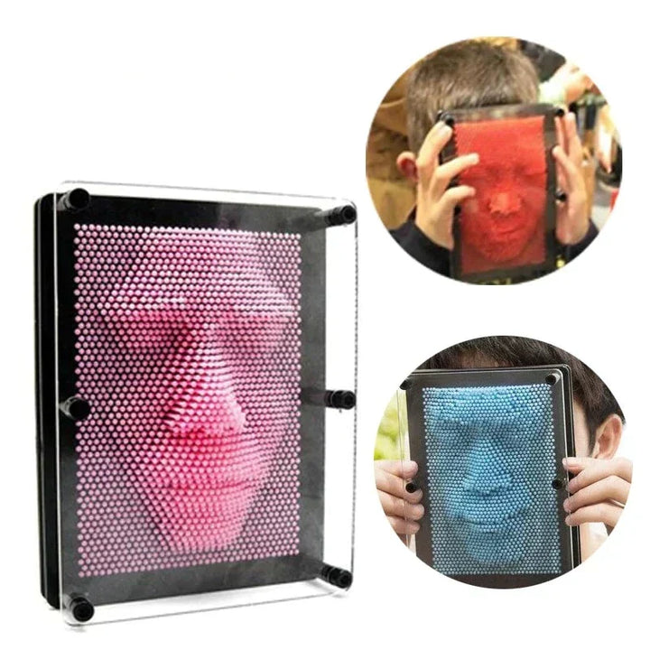 3D-Pin-művészjáték gyerekeknek és felnőtteknek – kreatív ujjnyomkodós móka