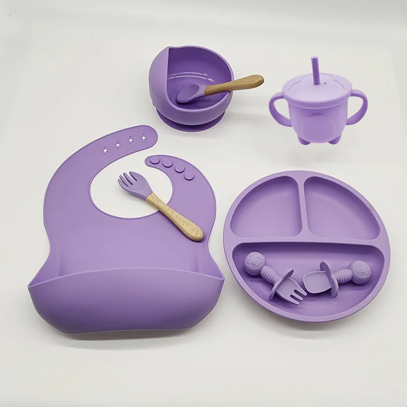 Silicone étkészlet babák számára - TinyBites