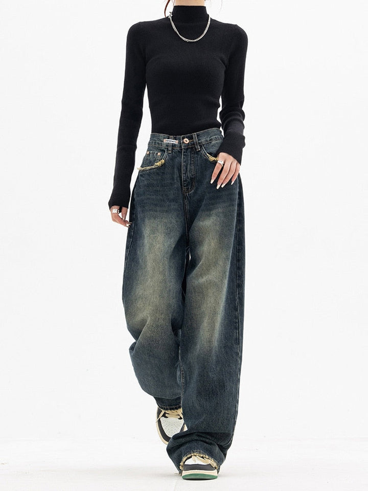 Vintage Baggy Női Farmer - Aria