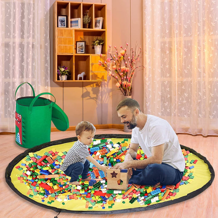 Játékszőnyeg és tárolókosár egyben - Lino