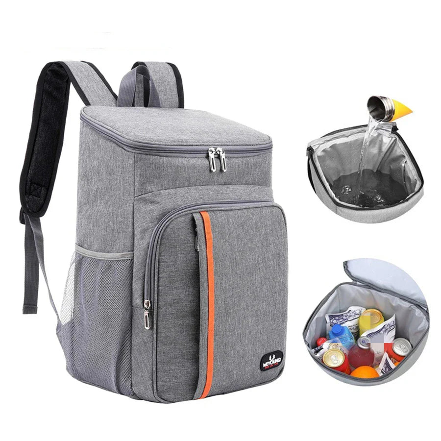 Hőszigetelő Uzsonnás Táska Vízálló Oxford Hordozható Hűtő Háti Táska – ChillPack