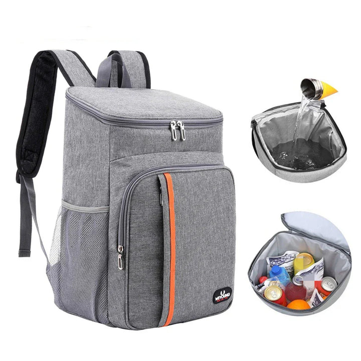 Hőszigetelő Uzsonnás Táska Vízálló Oxford Hordozható Hűtő Háti Táska – ChillPack