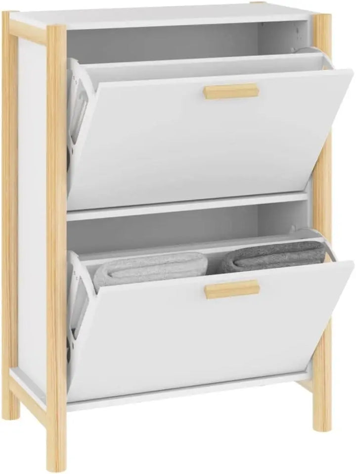 Karcsú Előszobai Cipőtartó Ajtókkal 57,5 × 33 × 80 cm – TidyStep