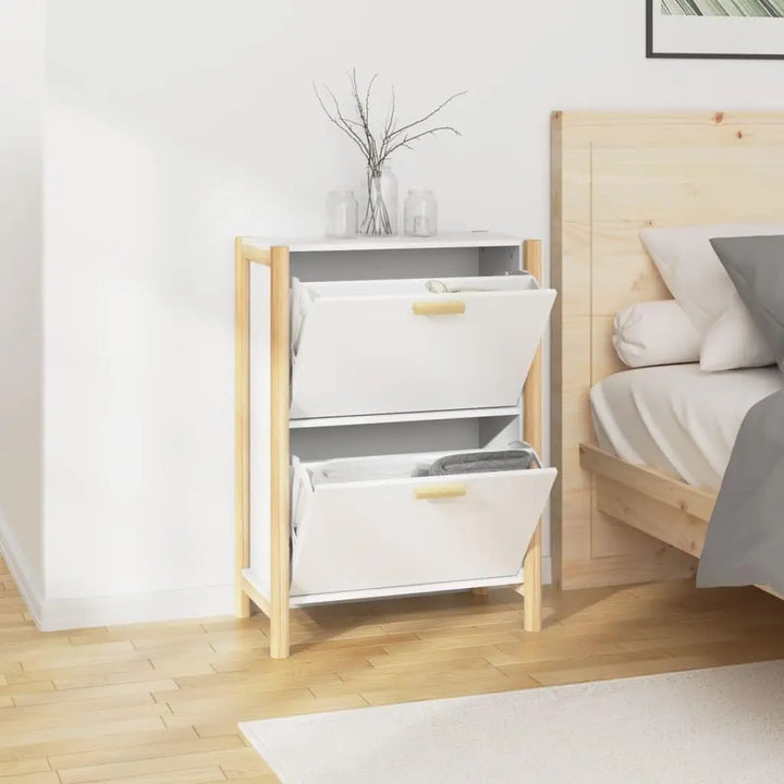 Karcsú Előszobai Cipőtartó Ajtókkal 57,5 × 33 × 80 cm – TidyStep