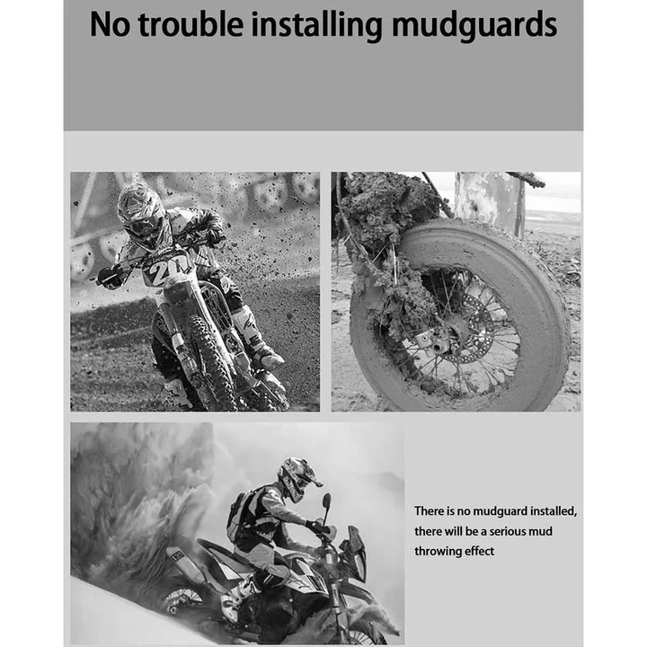 Univerzális motorkerékpár hátsó sárvédő fényvisszaverővel – RoadGuard