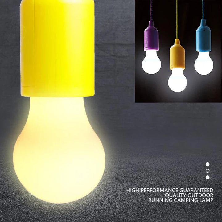 Színes Hordozható Függőlámpa - ChromaGlow