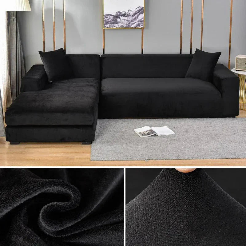 AA_Bad Conversion-Stretch Fluwelen Kanapéhuzat Luxus Kivitelben – Sofina