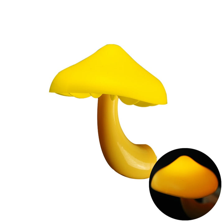 Dugasztható éjjeli fény gombacsalád formájában – GlowShroom