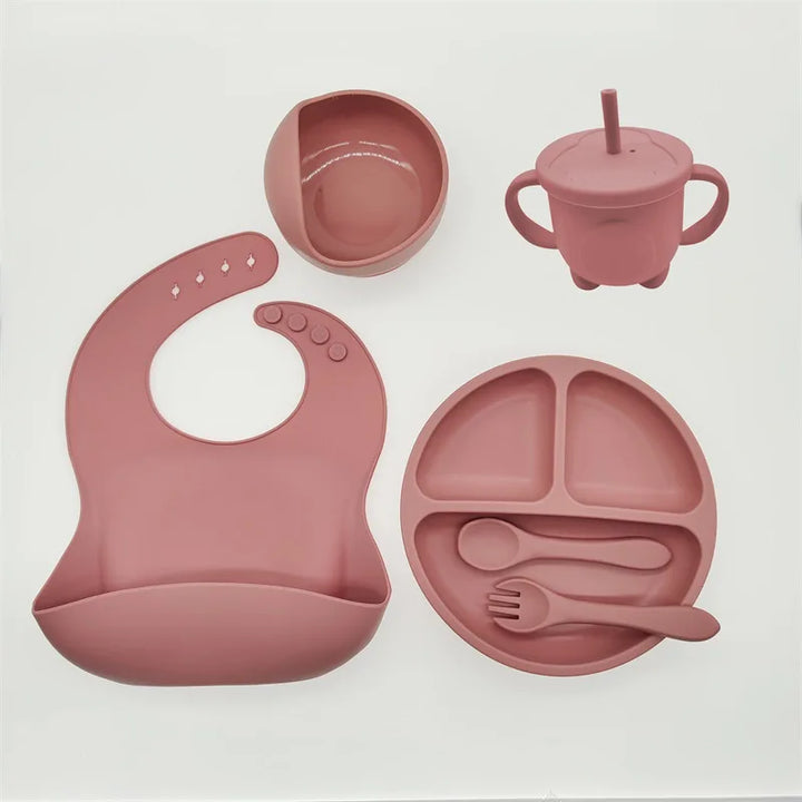 Silicone étkészlet babák számára - TinyBites