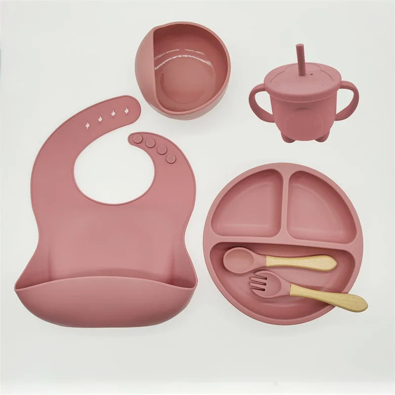 Silicone étkészlet babák számára - TinyBites