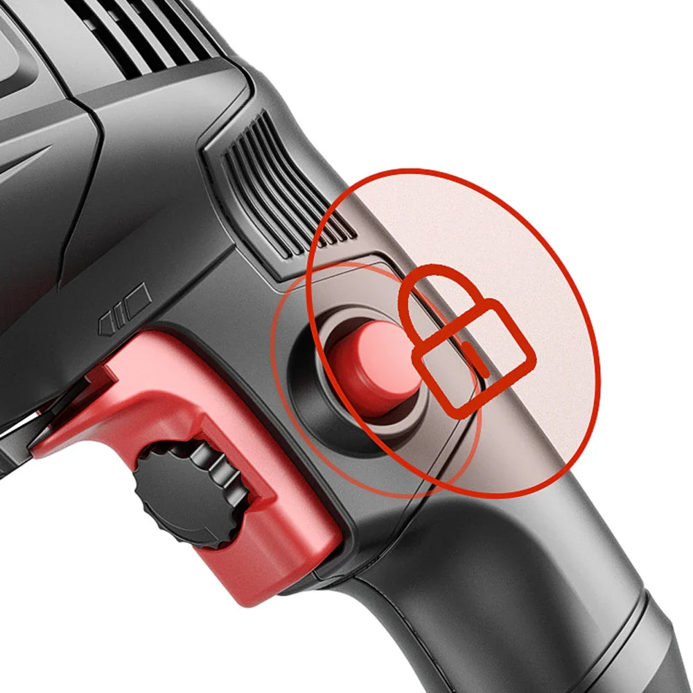 780W Elektromos Kalapács és Fúró Változó Sebességgel – DrillForce