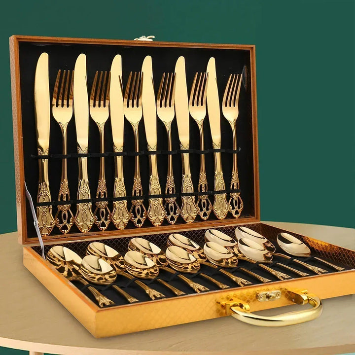 Luxus 24 részes étkészlet - RoyalCutlery
