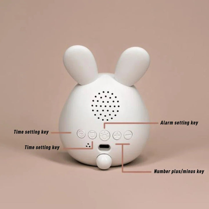 Nyusziformájú gyerekébresztő LED éjjeli fény - BunniGlow