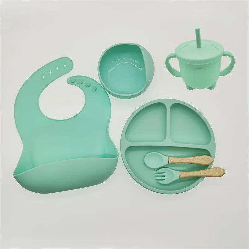 Silicone étkészlet babák számára - TinyBites