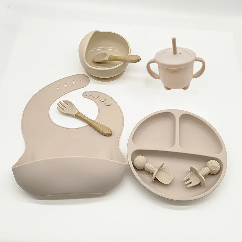 Silicone étkészlet babák számára - TinyBites
