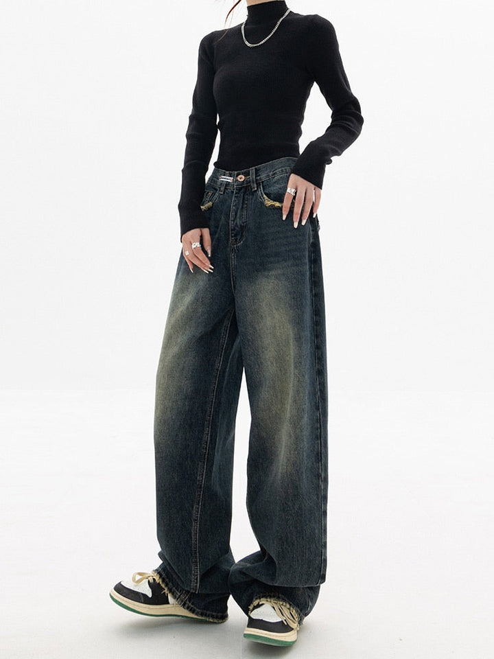 Vintage Baggy Női Farmer - Aria