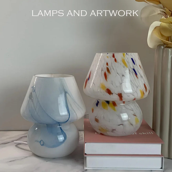 Esztétikai Üveges Gombalámpa - LumiMush