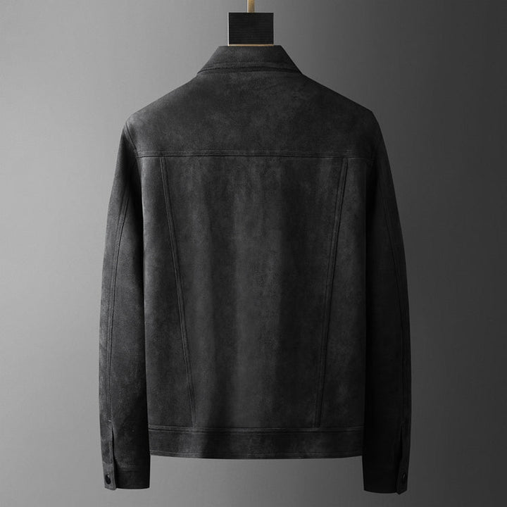 Suède Look Férfi Kabát – Rafael