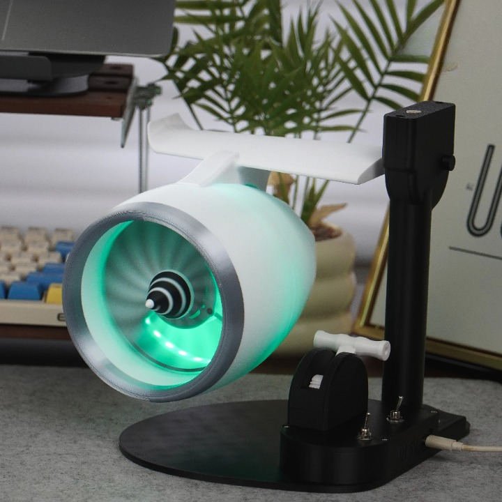 Turbojet ventilátoros ködölő párásító RGB világítással – AeroMist