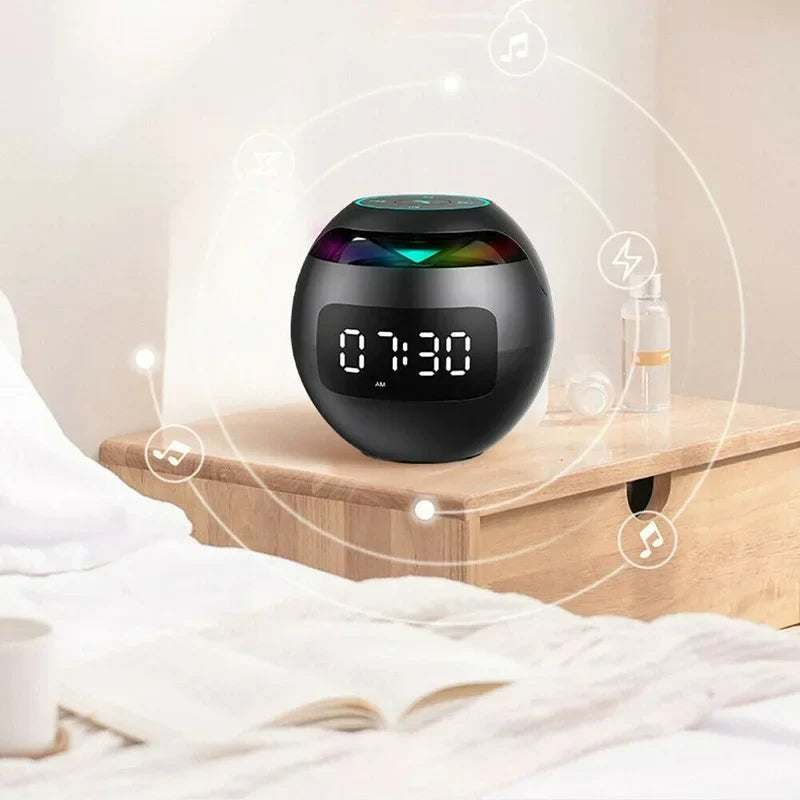 Többfunkciós Ébresztőóra – GlowBeep Hangszórós Óra