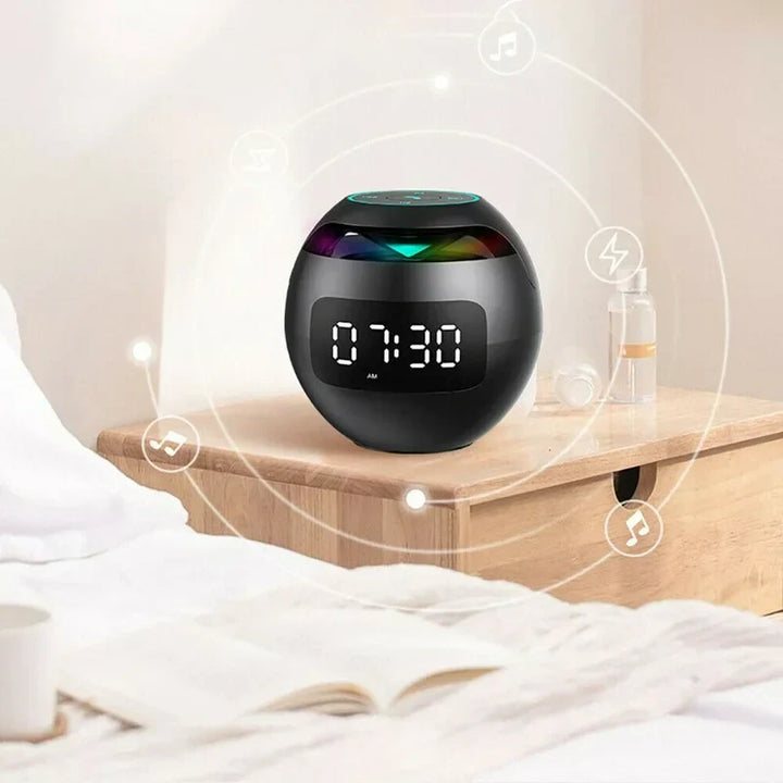 Többfunkciós Ébresztőóra – GlowBeep Hangszórós Óra