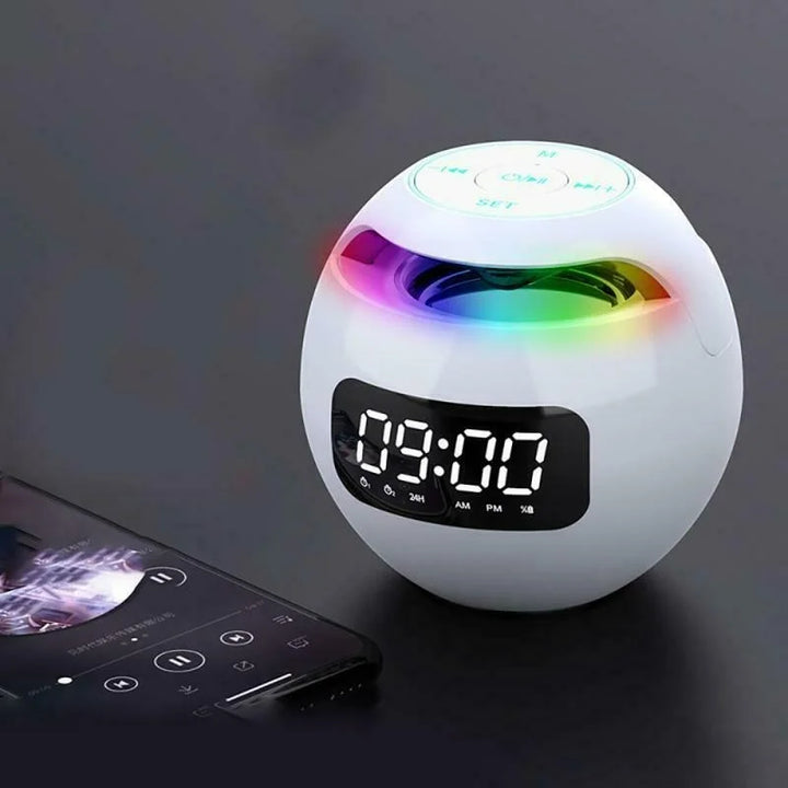 Többfunkciós Ébresztőóra – GlowBeep Hangszórós Óra