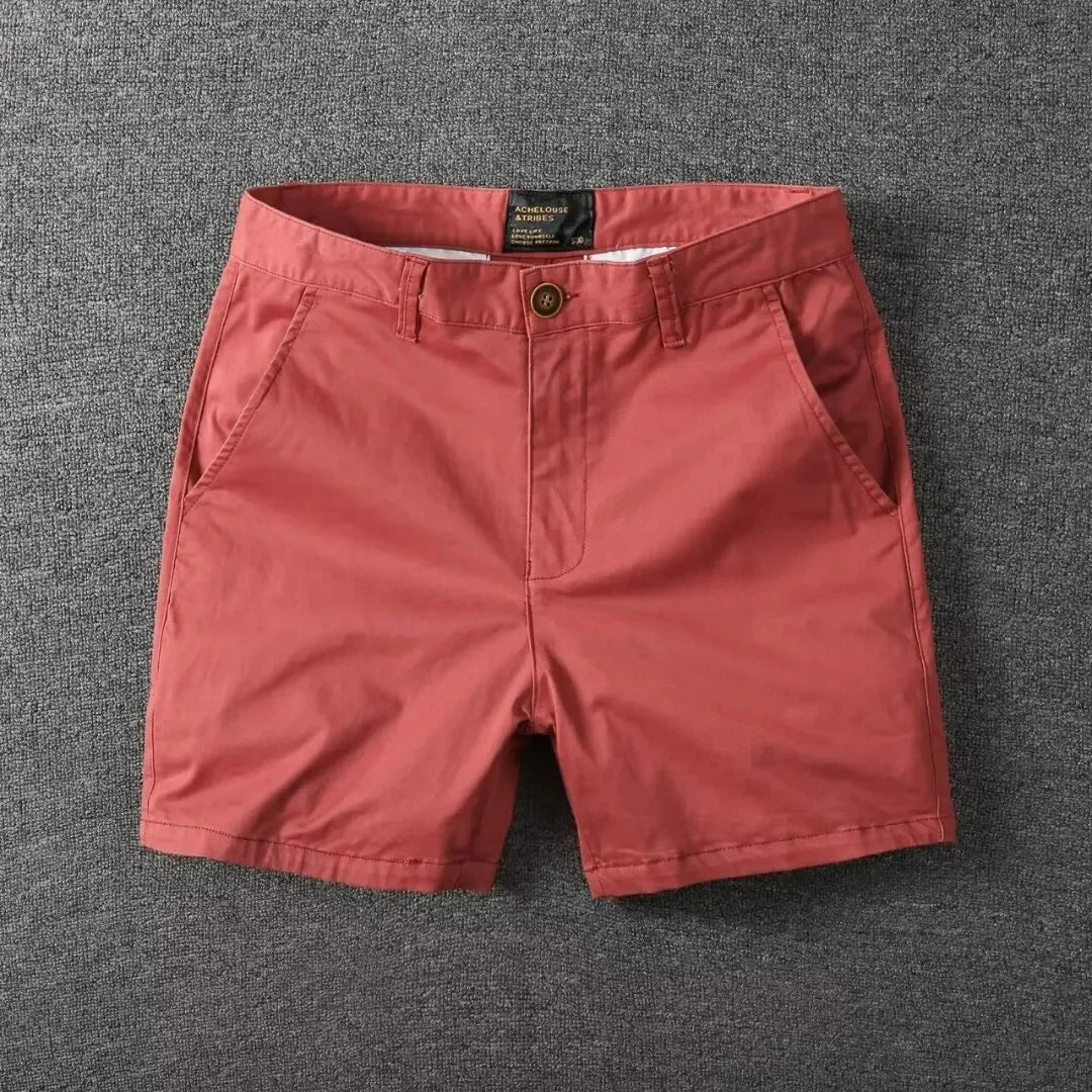 Nyári Chino-sortok kényelmes slim fit szabással – Matteo