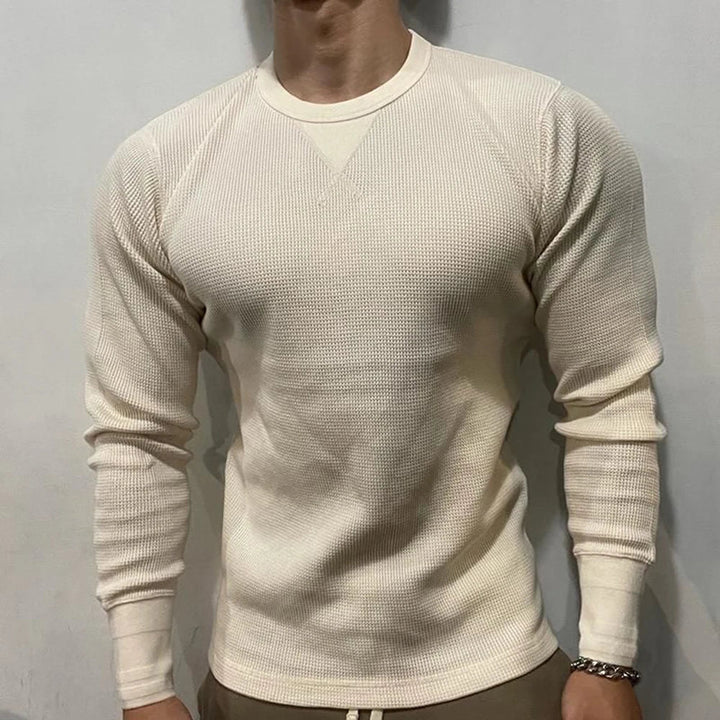Férfi Muscle Fit Őszi Pulóver - Bravone
