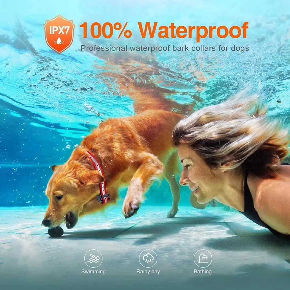 Újratölthető Elektromos Kutya Képző Nyakörv Távvezérlővel és 1000m Hatótávolsággal – PetControl