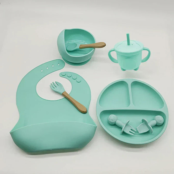 Silicone étkészlet babák számára - TinyBites