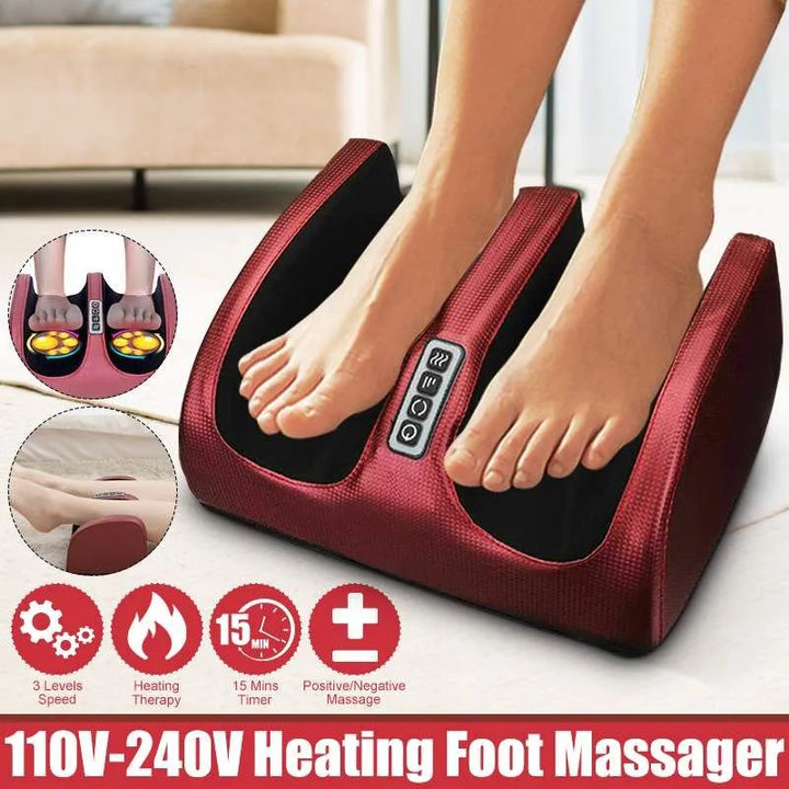 Elektromos lábmasszírozó melegítéssel és shiatsu terápiával - RelaxFoot